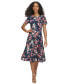 ფოტო #1 პროდუქტის Women's Printed Midi Dress