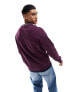 Фото #5 товара Calvin Klein running logo comfort sweatshirt in purple