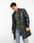 Фото #1 товара Bolongaro Trevor quilted long line bomber in black