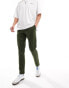 Фото #9 товара ASOS DESIGN slim pull on trouser in khaki