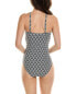 Фото #2 товара Leilani Poolside One-Piece Women's Black 10