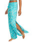 ფოტო #3 პროდუქტის Juniors' Tropical Rhythm Drawstring Wide-Leg Pants