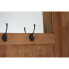 Фото #2 товара Мебель для прихожей DKD Home Decor Коричневый Чёрный Разноцветный Деревянный Сосна Зеркало 124 x 40 x 200 cm