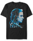 ფოტო #2 პროდუქტის Marvel Men's Avengers Endgame Black Widow Side View Silhouette, Short Sleeve T-shirt