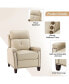 Фото #17 товара Sickel Modern Retro Recliner Chair for Bedroom Living Room