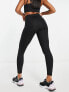 Фото #2 товара Puma Training Flawless high waist 7/8 leggings in black