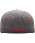 ფოტო #3 პროდუქტის Men's Charcoal Oklahoma Sooners Team Color Fitted Hat