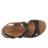 Фото #15 товара Trotters Romi T2118-001 Womens Black Extra Wide Slingback Sandals Shoes