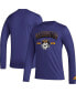 Фото #1 товара Men's Purple Washington Huskies Mighty Mascot Pregame Long Sleeve T-shirt