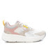 ფოტო #2 პროდუქტის Women's Sneakers By White With Multicolor Accent