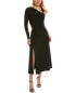 Фото #1 товара Michael Kors Collection Asymmetrical Midi Dress Women's