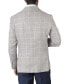 Фото #2 товара Men's Textured Windowpane Sportcoat