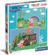 Фото #1 товара Пазл для детей Clementoni CLE puzzle 2x60 SuperKolor Świnka Peppa 21622