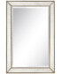 Solid Wood Frame Covered with Beveled Antique Mirror Panels - 24" x 36"