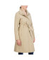 Фото #3 товара Women's Trench Coat With Stand Collar