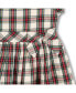 ფოტო #3 პროდუქტის Little Girls Short Sleeve Ruffle Collar Party Dress with Bow