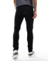 DTT stretch super skinny jeans in black