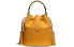 Сумка COACH Lora 22 Drawstring Tassel Bucket Yellow