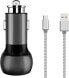 Ładowarka LDNIO Ładowarka samochodowa LDNIO C503Q 2USB + Kabel USB-C