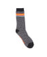 Men's Repreve Sock, Black Stripe, One Size