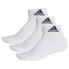 Фото #1 товара Носки полустельки Adidas 3 полоски Performance Half Cushion 3 пары