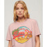 Фото #3 товара SUPERDRY La Vl Graphic Relaxed short sleeve T-shirt