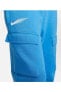 Фото #3 товара Спортивные спортивные штаны Nike Standard Issue Fleece Cargo для мужчин - синий