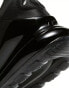 Nike Air Max 270 men's trainers in triple black