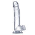 Фото #4 товара Realistic Dildo with Testicles Crystal Material 15,5 cm