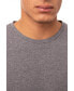 Men's Soft Stretch Crew Neck Long Sleeve T-shirt