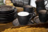 Kaffee-Set Dark Brown 18-teilig