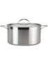 Фото #1 товара ProBond Clad Stainless Steel 8-Quart Covered Stock Pot