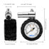 GODESON Mountain Bike Air Pressure Gauge Bicycle, Presta Valve MTB Tyre Pressure Gauge with Bicycle Air Pressure Relief Range up to 0-30PSI / 0-2BAR, Perfect for Mountain Bike Accessories