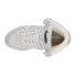 Diadora Mi Basket Used Metallic High Top Womens White Sneakers Casual Shoes 176