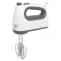 Clatronic HM 3775 - Hand mixer - Grey - White - Mixing - Buttons - 400 W - 220 - 240 V