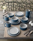 Фото #9 товара ColorTrio Stax 16 Piece Dinnerware Set, Service for 4