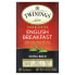 Фото #1 товара Twinings, Pure Black Tea, English Breakfast, Extra Bold, 20 чайных пакетиков, 50 г (1,76 унции)