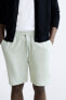 VISCOSE - LINEN BERMUDA SHORTS