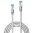Lindy 1m Cat.6A S/FTP LSZH Network Cable, Grey, 1 m, Cat6a, S/FTP (S-STP), RJ-45, RJ-45