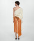 Фото #6 товара Women's Asymmetric Embroidered Skirt