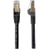 Фото #6 товара StarTech.com 10m CAT6a Ethernet Cable - 10 Gigabit Shielded Snagless RJ45 100W PoE Patch Cord - 10GbE STP Network Cable w/Strain Relief - Black Fluke Tested/Wiring is UL Certified/TIA - 10 m - Cat6a - S/UTP (STP) - RJ-45 - RJ-45