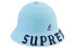 Фото #3 товара Supreme SS20 Week 12 Supreme x Kangol 联名款 Bermuda Casual Hat 时尚个性字母 渔夫帽 男女同款情侣款 / Кепка Supreme x SUP-SS20-703