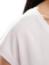 Vero Moda v-neck t-shirt in white