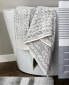 Фото #5 товара Distressed Leaves Turkish Cotton 2 Piece Hand Towel Set, 26" x 16"