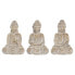 Фото #1 товара Декоративная фигура DKD Home Decor Будда Восточный (3 шт.) 30,5 x 24 x 45 см Золото-коричневый