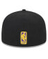 Фото #3 товара Men's Black Los Angeles Lakers 2024 NBA All-Star Game Rally Drive Side Patch 59FIFTY Fitted Hat