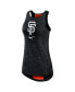 Women's Black San Francisco Giants Right Mix High Neck Tank Top