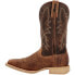 Фото #3 товара Durango Rebel Pro Lite Rustic Embroidered Square Toe Cowboy Mens Brown Casual B