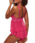 ფოტო #2 პროდუქტის Women's Jocie Camisole & Shorts Set Lingerie