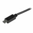 Универсальный кабель USB-MicroUSB Startech USBAUB2MBK Чёрный